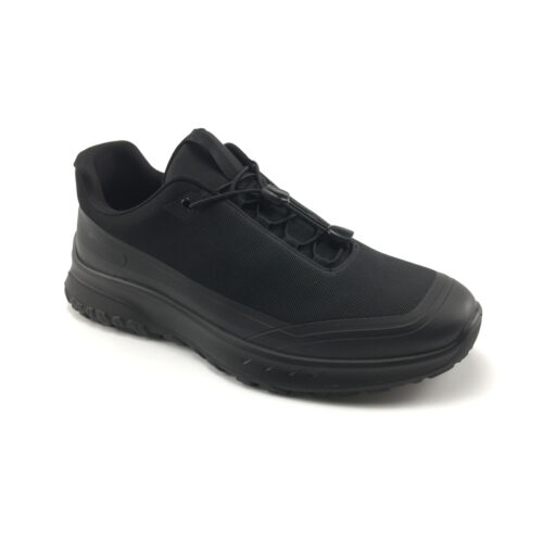 Men’s A6801 Black Lace-Up Sneakers