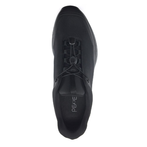 Men’s A6801 Black Lace-Up Sneakers